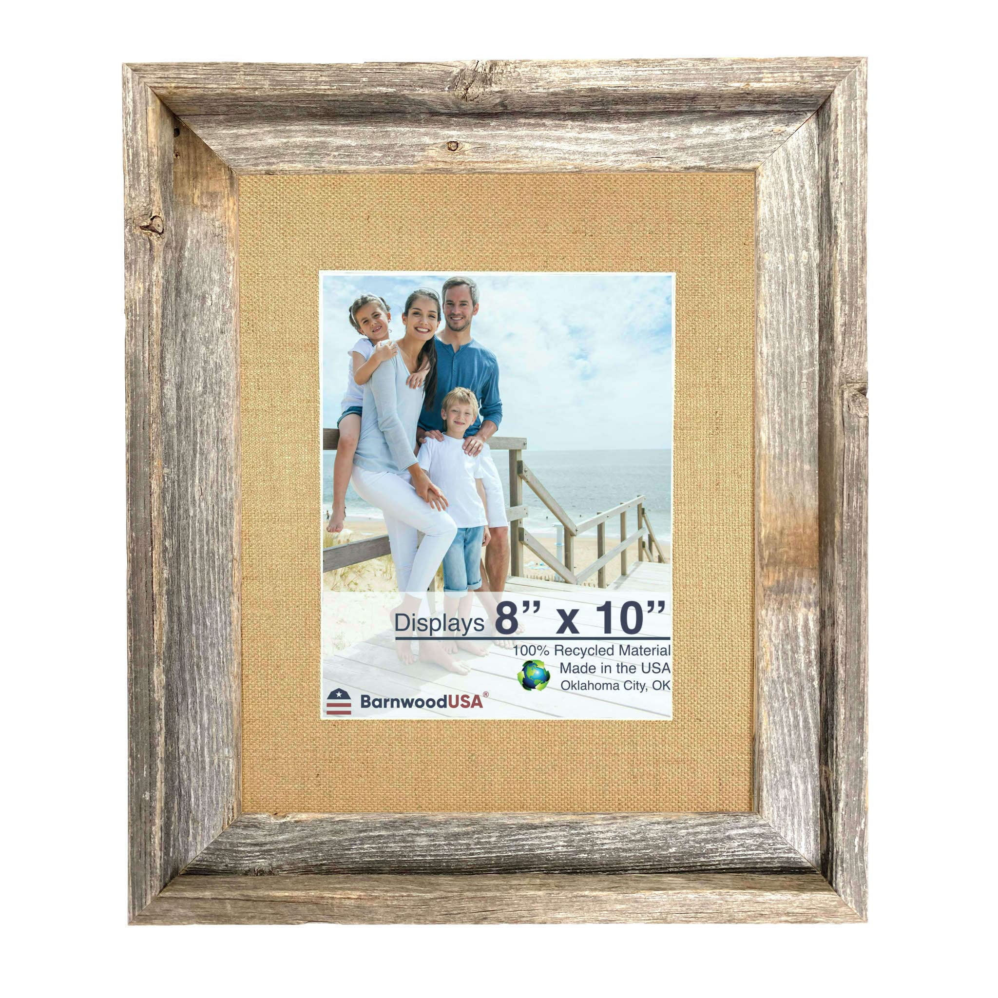 Amazon.co.jp: BarnwoodUSA 11 x 14インチ シグネチャー写真フレーム